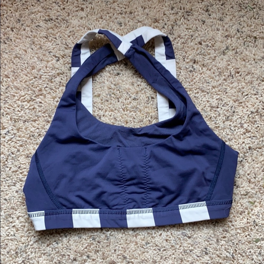Stuff your bra from Lulu size 6 navy/white